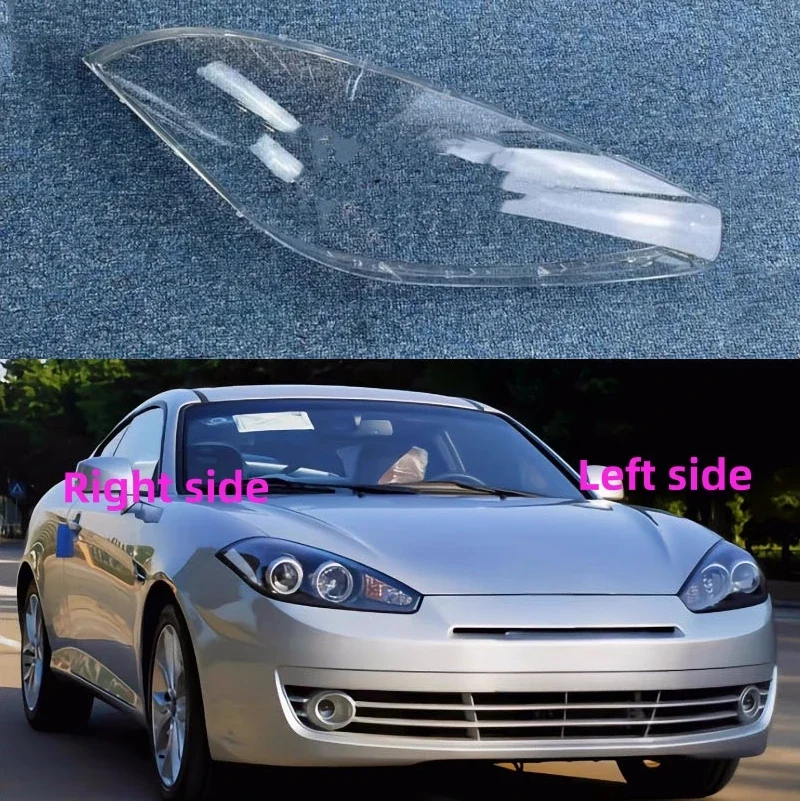 

For Hyundai Coupe 2006 Car Headlight Shell Headlight Cover Headlamp Lens Headlight Glass Auto Shell Cover