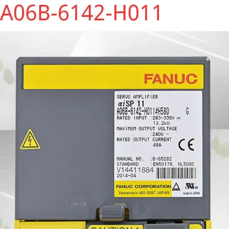 A06B-6142-H011 second-hand tested ok  Servo Drive in good Condition