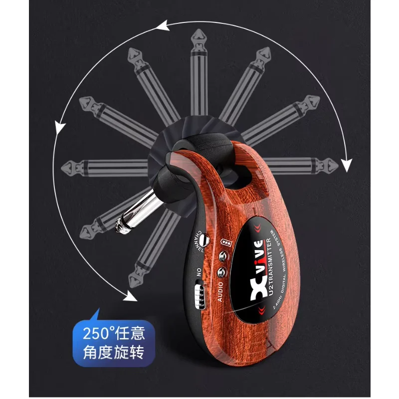 

2025 hot sale Xvive U2 2.4GHz Rechargeable Wireless Guitar System Electric Guitar Bass Violin Keyboard Transmitter Receiver Effe