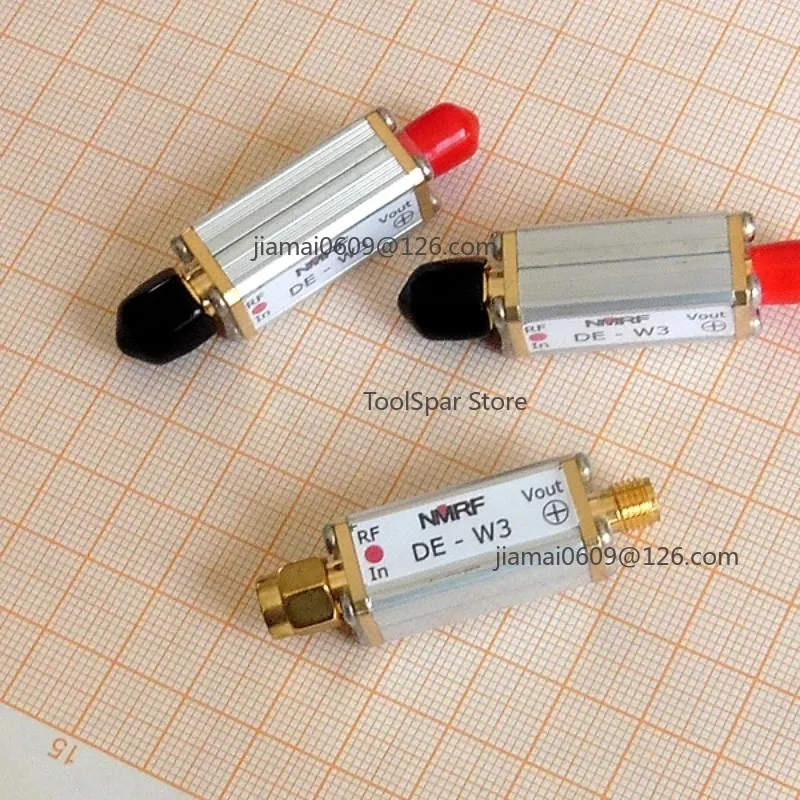 RF Coaxial Microwave Detector 0.01-3GHz Max 9GHz Broadband Positive SMA Connector RF Test Detector For RF Circuit Debugging