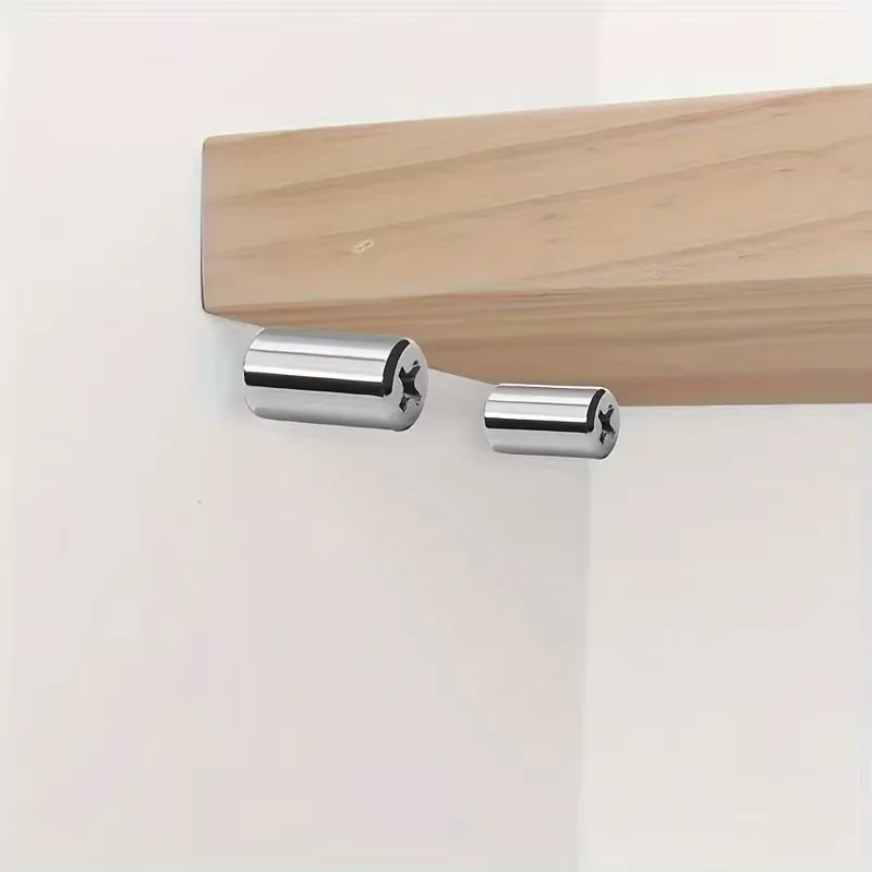 10/20Set Self-tapping Screws Cabinet Laminate Support Laminate Holder Screw Self Tapping Integrated Screw Cabinet Shelf Holder