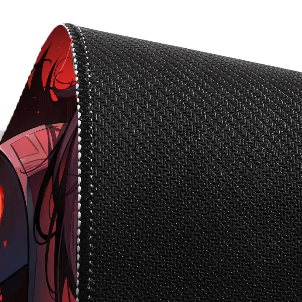 الكثير من الصور الجميلة Genshin Impact Arlecchino Mousepad الكمبيوتر المحمول لوحة ماوس الألعاب كبيرة الحجم حصيرة مكتبية لوحة المفاتيح سجادة ناعمة