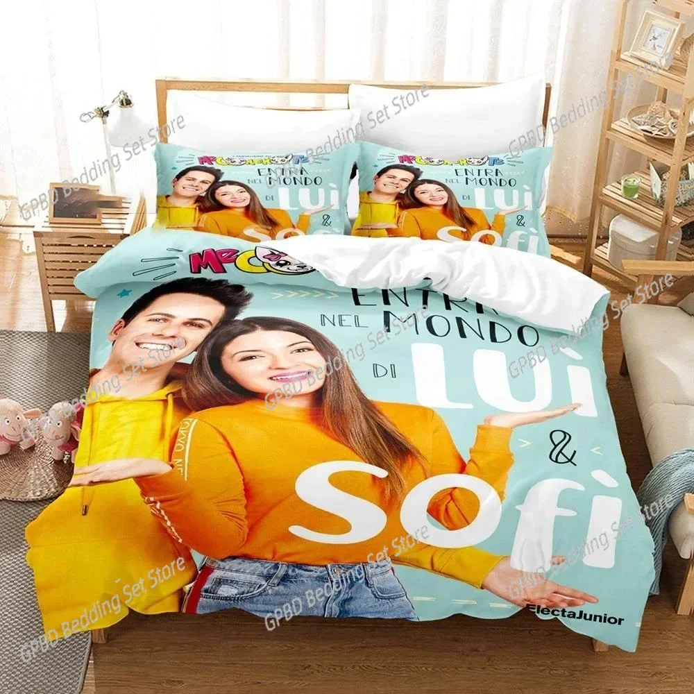

3D Printed Me Contro Te Bedding Set For Bedroom Soft Modern Bedspreads Comefortable Kids Duvet Cover Quilt Cover And Pillowcase