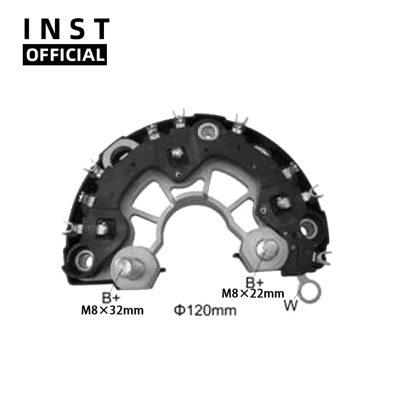 ALTERNATORE GENERATORI RADDRIZZATORE A PONTE PER BR2237 F00M123237 0124415002 0124415004 0124415005 0124415005