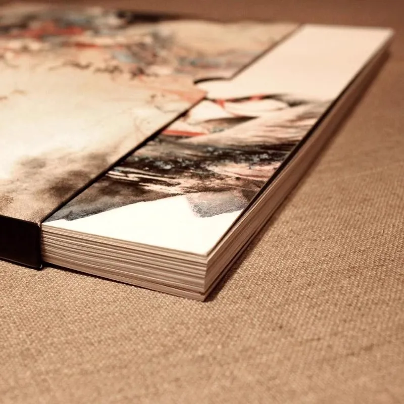 New Luo Huang Ji Chinese Ancient Ink Painting Book Ancient Style Hand Drawn Illustration Art Book
