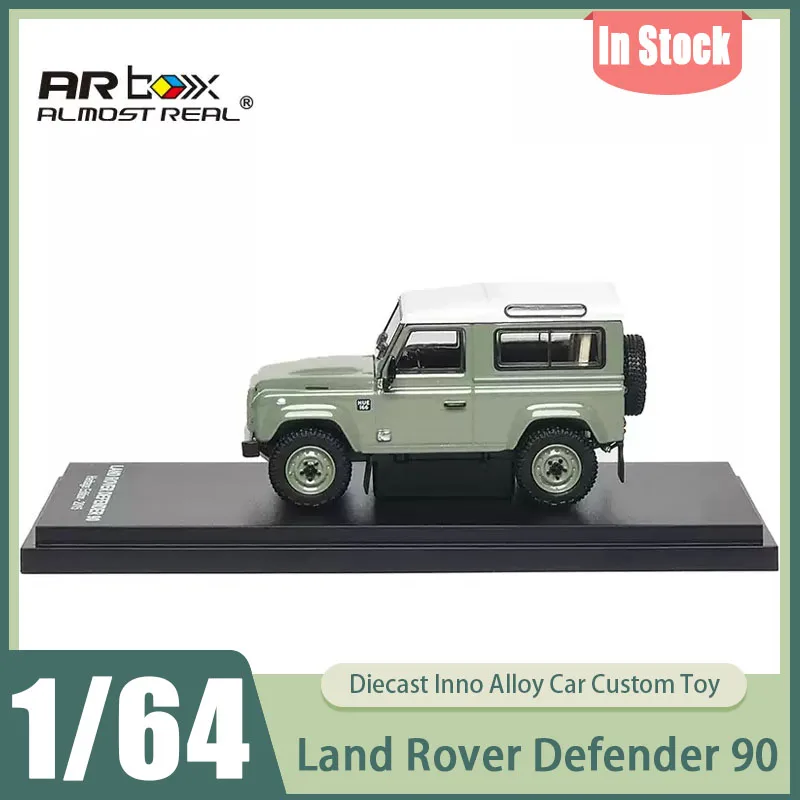 

Almost Real 1:64 Land Rover Defender 90 2015 Heritage Edition Off-Road Suv Diecast Replica For Enthusiasts With Premium Display