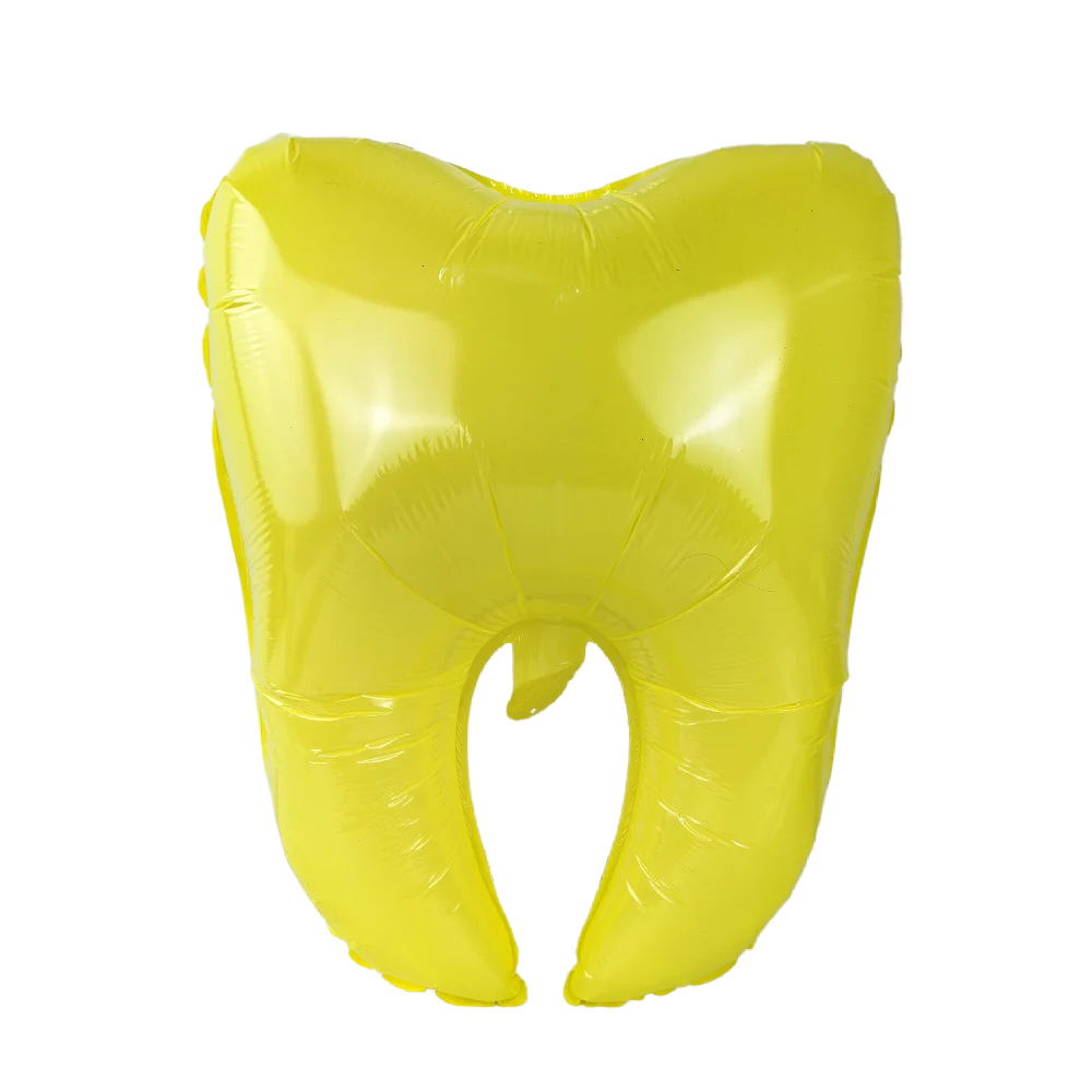 Teeth Shaped Balloon Dental Students Teeth Themed Party Decor Toothbrush Foil Balloon Dental Graduation Party Decoration Prop