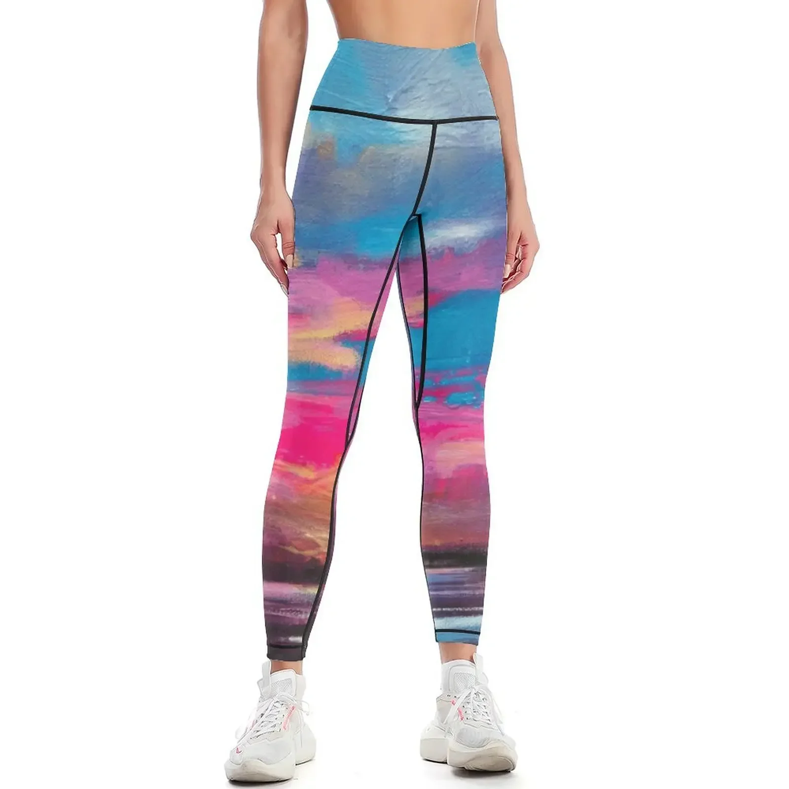 

Chromodynamics Study Leggings for girls sporty woman gym for physical Women's fitness Womens Leggings