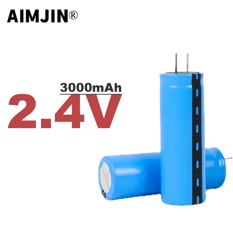 

Lithium Titanate Rechargeable Battery, Low Temperature, 2.4V, 3000mAh, LTO 23680, 15c, 25000 Temp Cycle, New