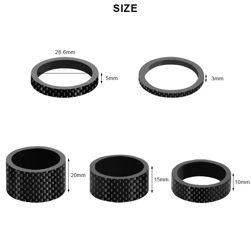 Bicycle Headset Spacer 28.6MM 1-1/8\