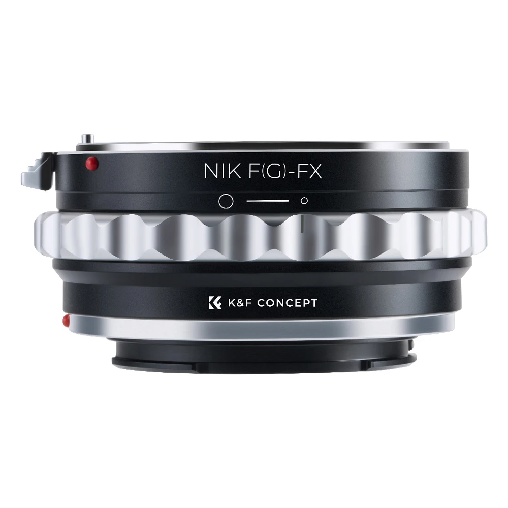 K&F Concept AI(G)-FX Lens Adapter Ring for Nikon F AI G AF-S Mount Lens to Fujifilm Camera Body for Fuji FX X-Pro1 XT4 X-M1 X-A1