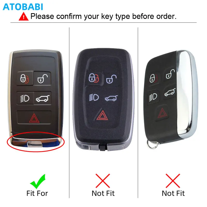 TPU Car Key Cases Remote Fobs Cover Auto Accessories For Land Rover Range Rover SV Evoque Sport Defender Discovery 2021 Jaguar F