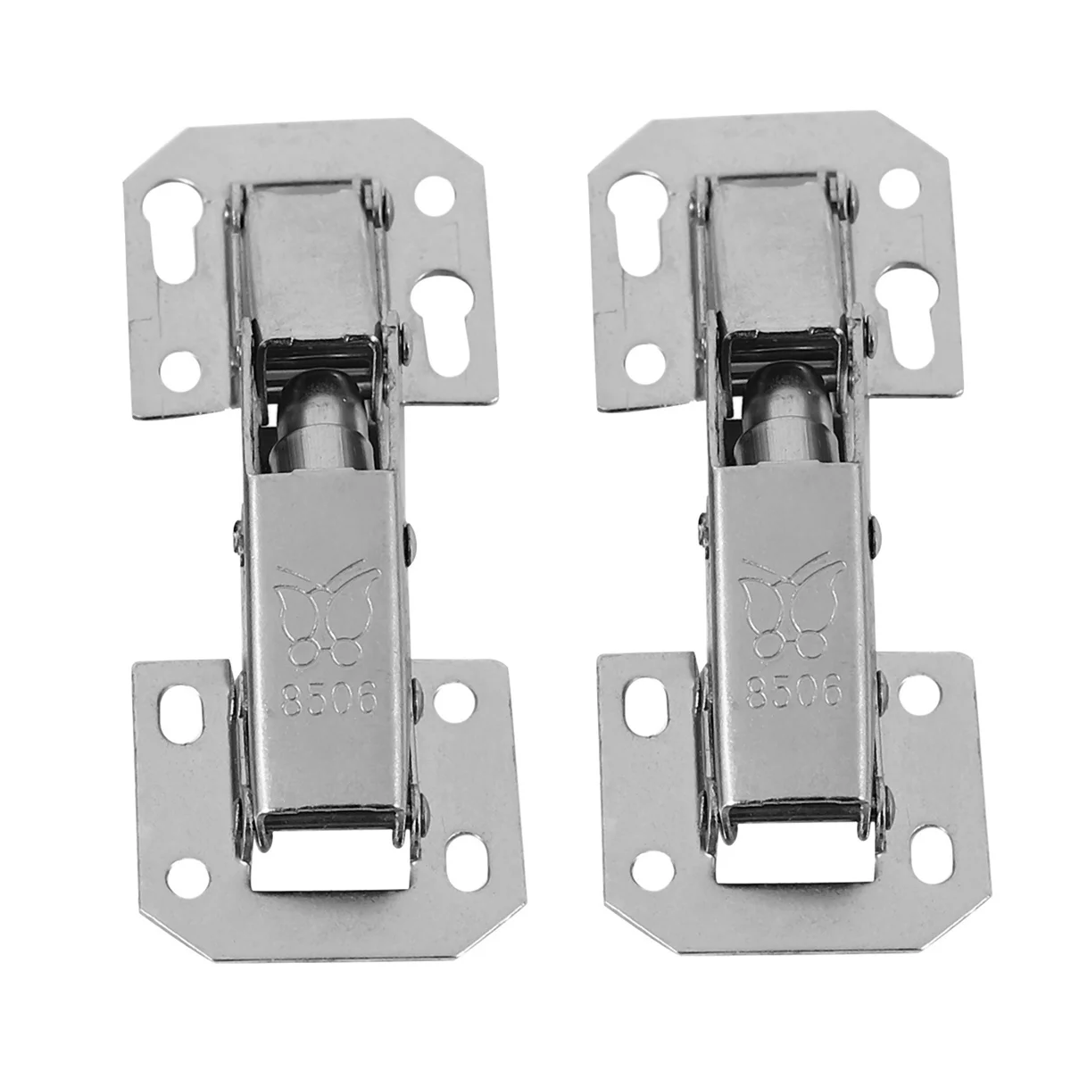 2Pcs Soft Close Kitchen Cupboard Cabinet Wardrobe 90degree Door Hinges & Screws