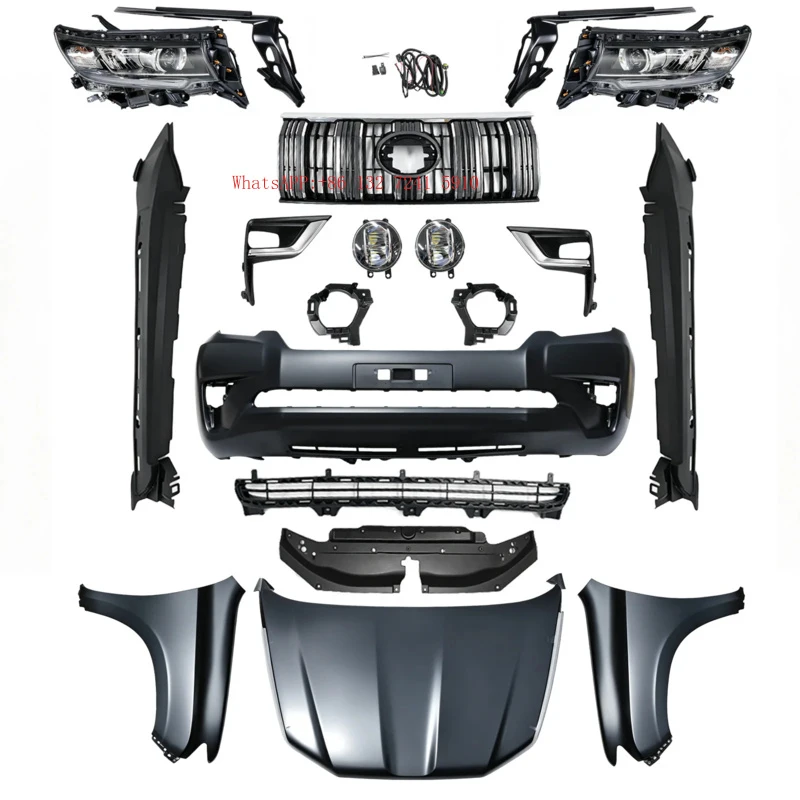 Hot SellingFacelift Body Kit for   Pro FJ150 2018 2019 2020 2021 Front and Rear Bumper Auto Bodykit Upgrade