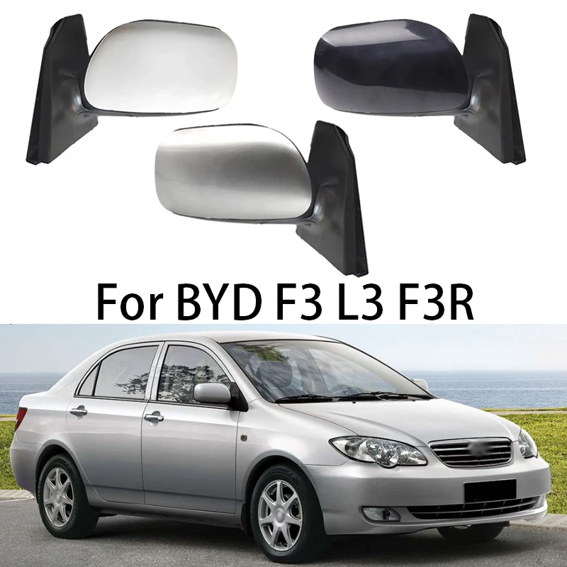 

Car Outside Side Rearview Mirror Assembly For BYD F3 L3 F3R Auto Lens adjustment Mirror Assy Accessories