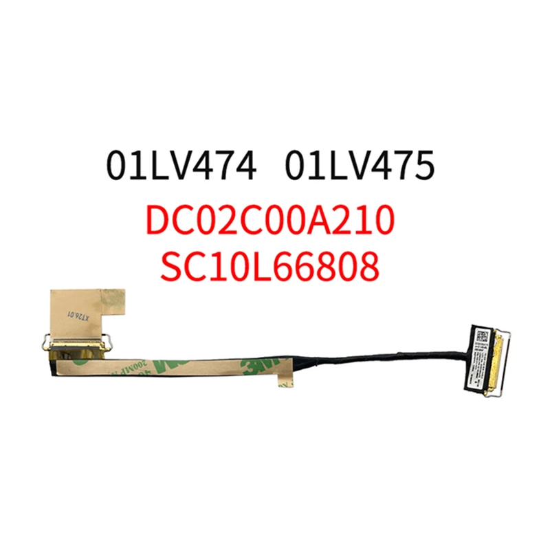 New for lenovo Thinkpad X1 Carbon 5th 6th 01LV474 01LV475 DC02C00A210 SC10L66808 2017 2018 Laptop LED LCD lvds Screen Cable
