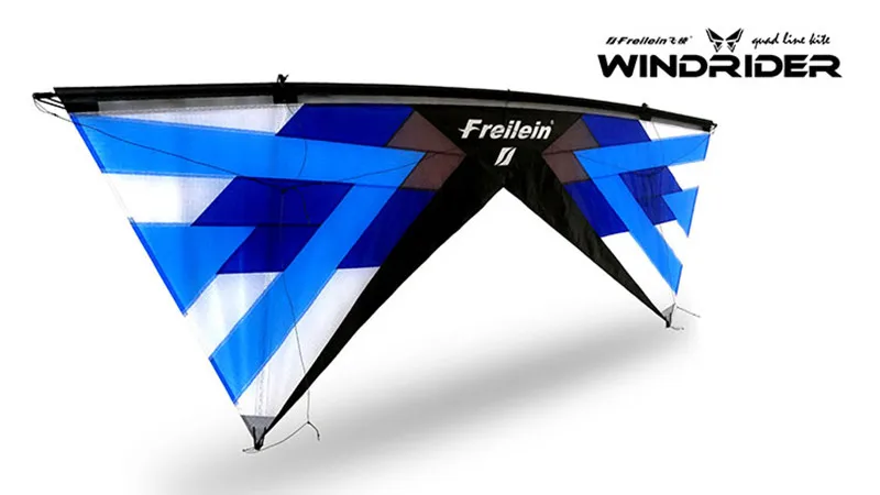 free shipping Windrider II quad line stunt kite adults kites Freilein kite factory professional kite flying fish dual line kite