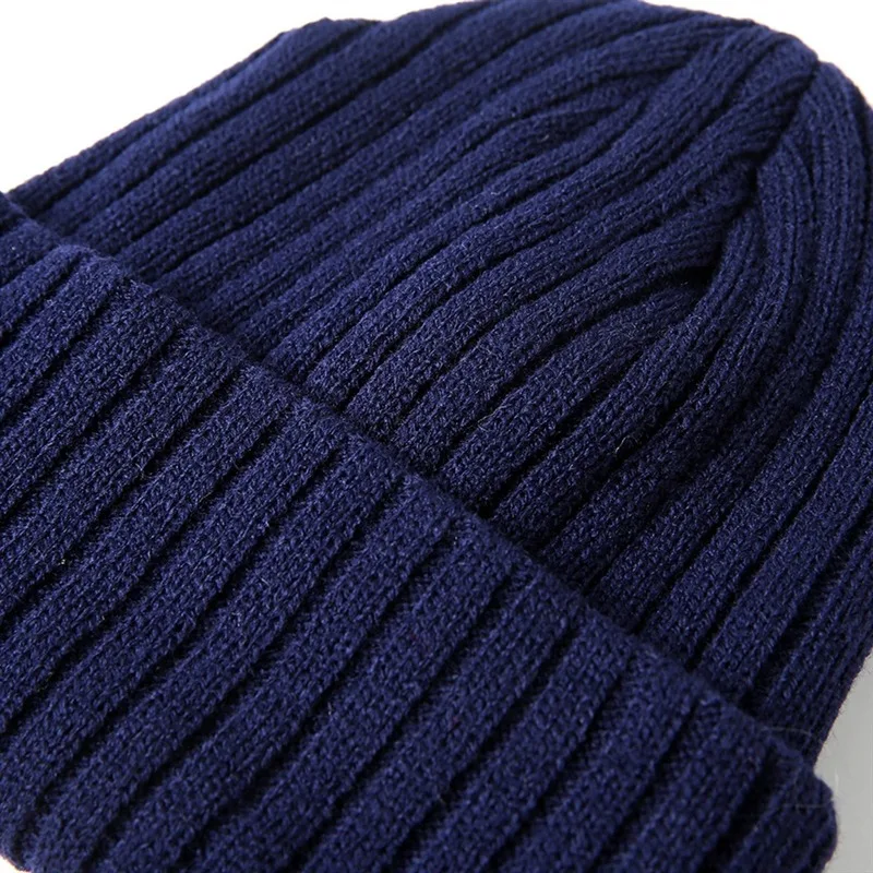 Unisex Stripe Knitting Peaked Cap, chapéu masculino e feminino, viseiras suaves e quentes, monocromática, casual, esporte, esqui, moda, outono,