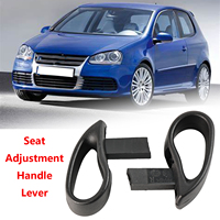 2Pcs For VW Golf Bora Beetle Caddy Fox Polo Lupo Car Seat Base Adjustment Handle Lever Left Right Black 1J3881633B 1J3881634B