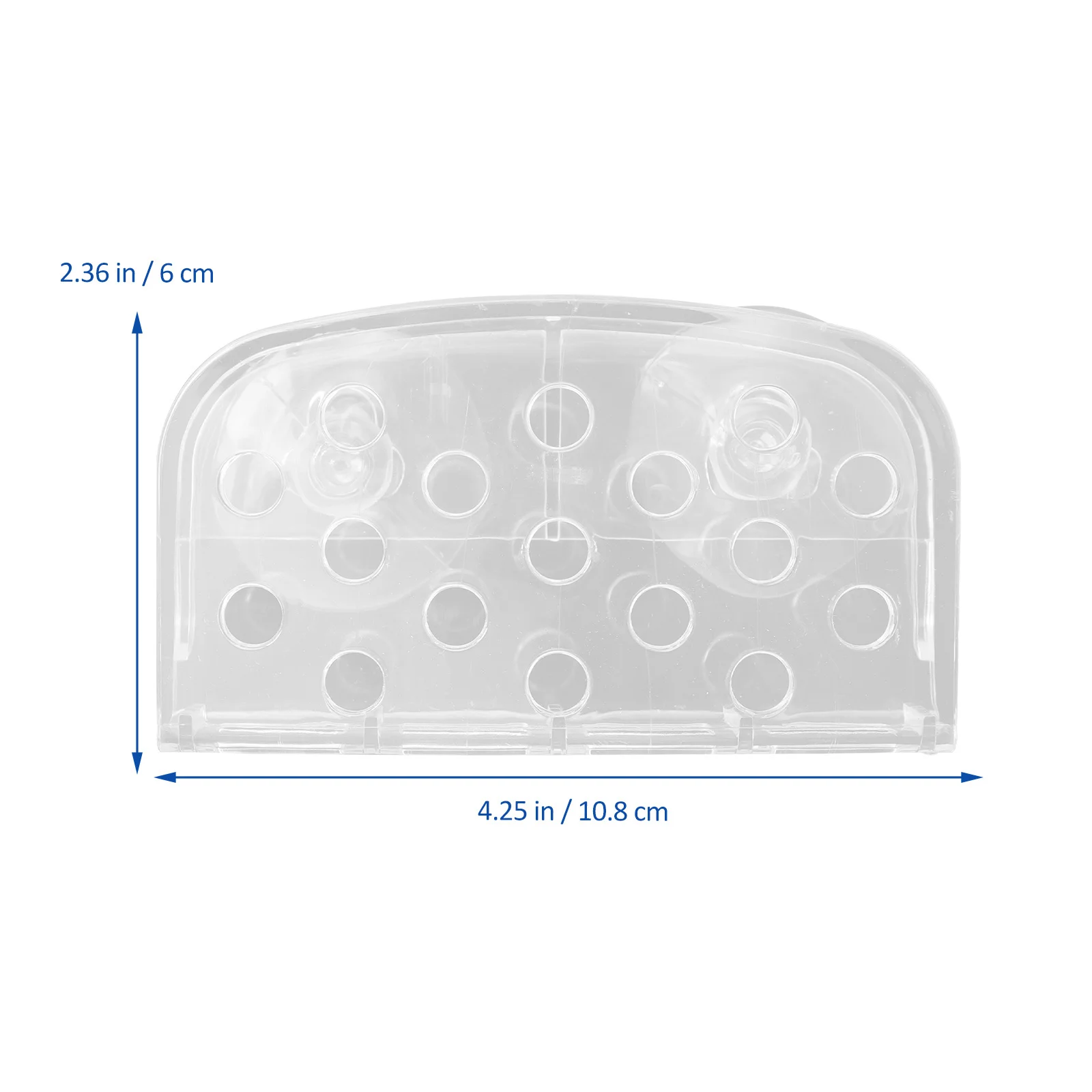 

4Pcs Kitchen Sink Sponge Rack Strong Suction Mount Style Scratch Resistant Surface Sponge Organizer for Sink Area