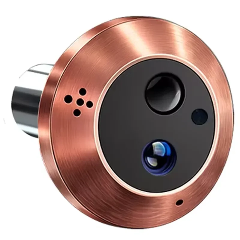 Tuya Smart Video Doorbell 3MP Camera with 4.3 Inch LCD Screen 5000mAh Battery Infrared Night Vision Digital Peephole Viewer