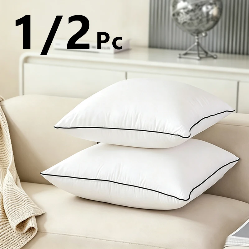 1/2 Pcs Soft and Comfortable Car Sofa Head Pillow 40x40 45x45 50x50 55x55 60x60  Pillow Core