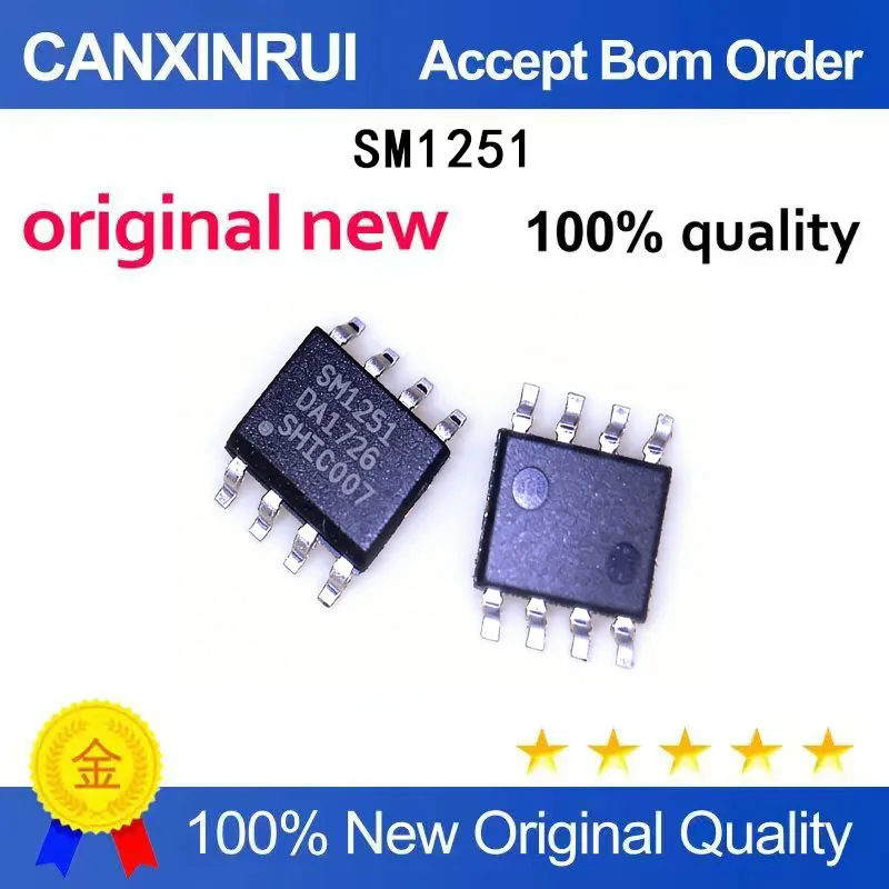 

(5-100 Pieces) Brand new original SM1251 SOP-8 spot chip IC