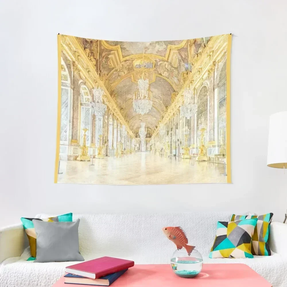 

Versailles Hall of Mirrors Tapestry Room Decorations Wall Hanging Wall Things To Decorate The Room Wall Carpet Tapestry