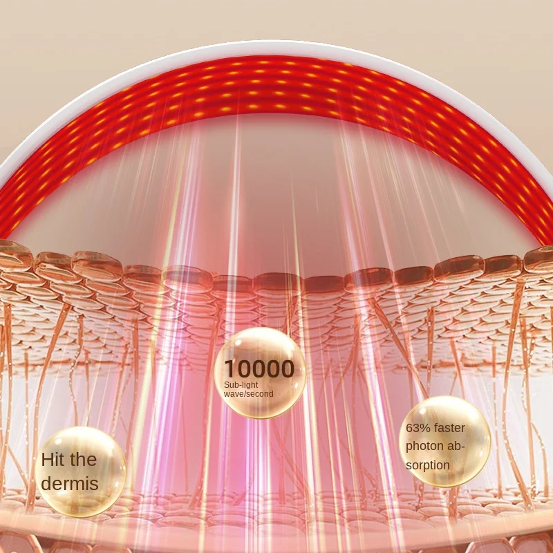 STLF7-Color سيليكون PDT مطياف LED أداة صف كبير أداة تجميل المنزل لتجديد شباب حزام مصمم الوجه 6 #1