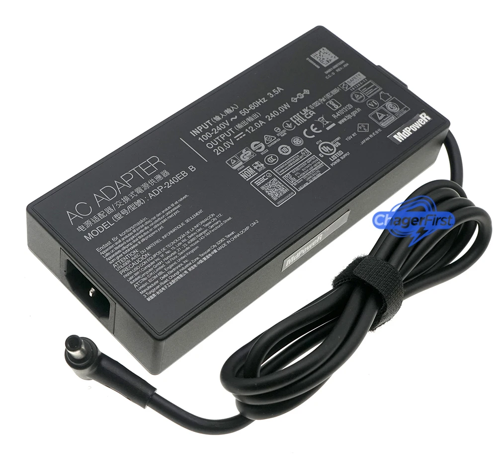 240W AC Adapter ADP-240EB B 20V 12A ​For ASUS ROG Strix G15 G513 G513QR-HF010T G513QM-HN104T G513QR Gaming Laptop