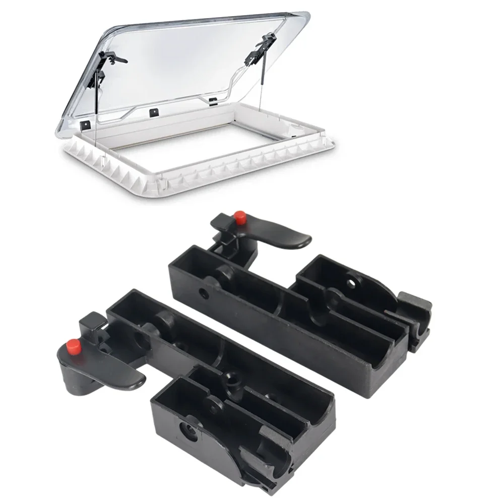 New 1Pair RV Rooflight Lift Locking Handles For Dometic Seitz Heki Rooflight Lift Locking Handles Caravan Motorhome 570e35