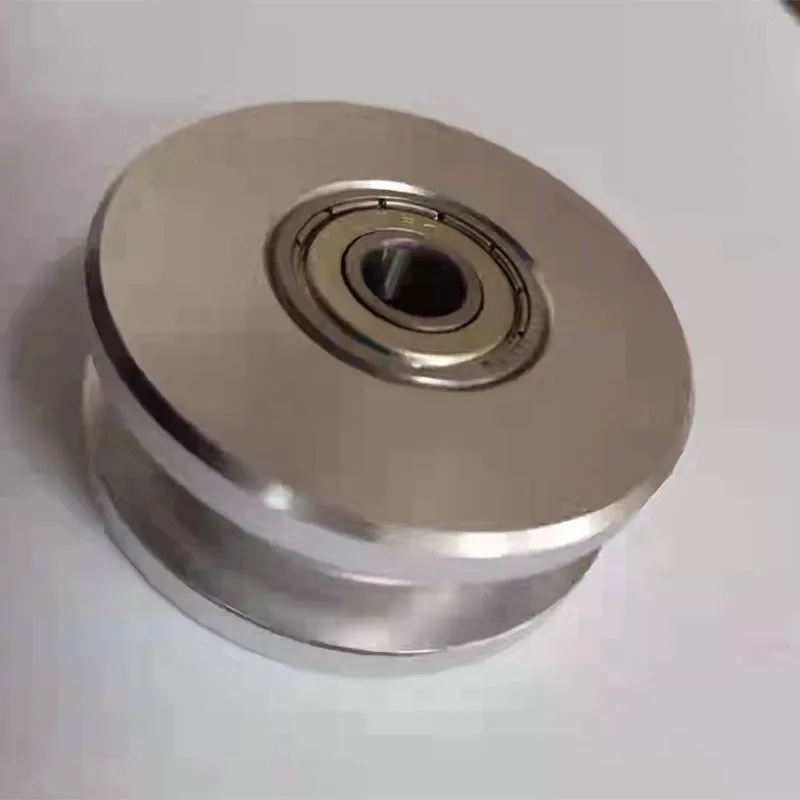 

Aluminum Alloy Fitness Pulley Wheel Heavy Duty U Groove Cable Pulley For Gym Equipment Silent Dual Bearing Roller For Smooth