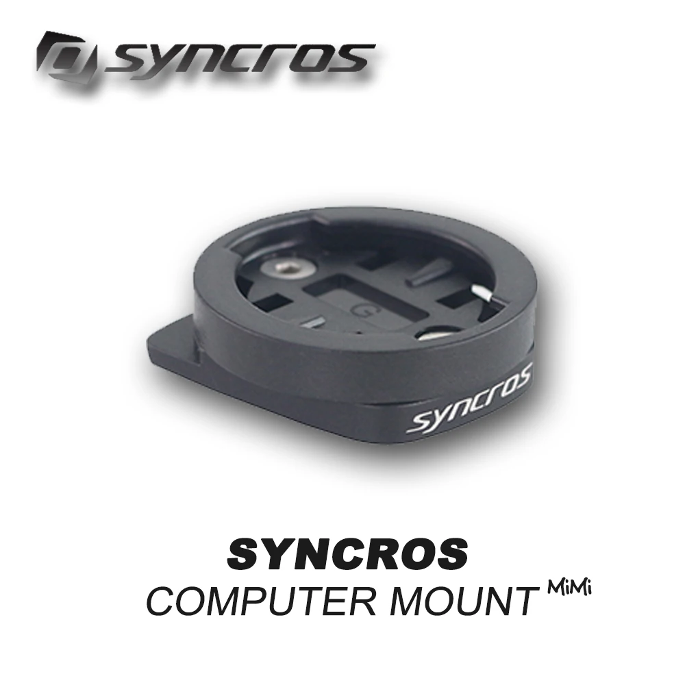 Bicycle Computer Stand, CNC Aluminum SYNCROS Cap, COMPUTER MOUNT for Garmin, Wahoo, Bryton, FRASER IC SL, WC, DC, XC Handlebars