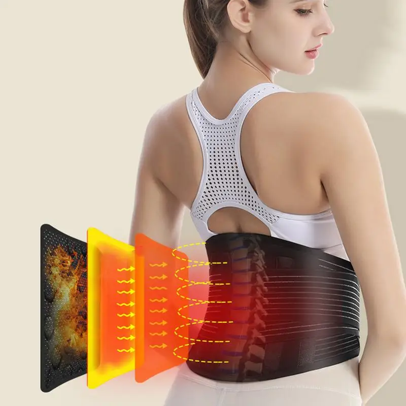 Heated Waist Belt Self-Heating Fast Back Heating Pad Heating Pad Belt Heating Pad Heated Support For Women Men