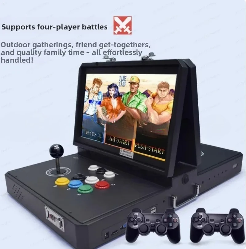 Portable Folding Dual Screen Game Controller All-in-one 3D Plugin