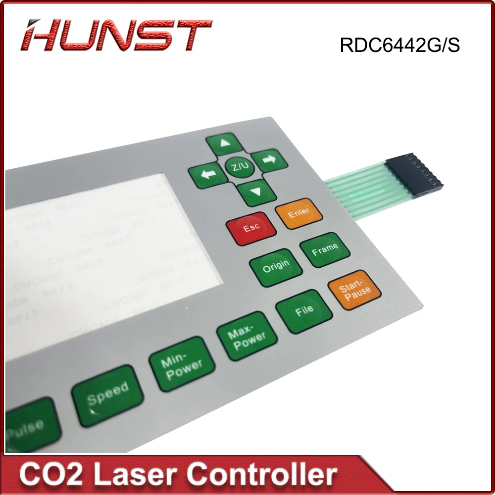 Imagem -03 - Hunst Ruida Membrana Teclado Interruptor Corte a Laser e Máquinas de Gravura Rdc6445s Rdc6445g Rdc6442s Rdc6442g