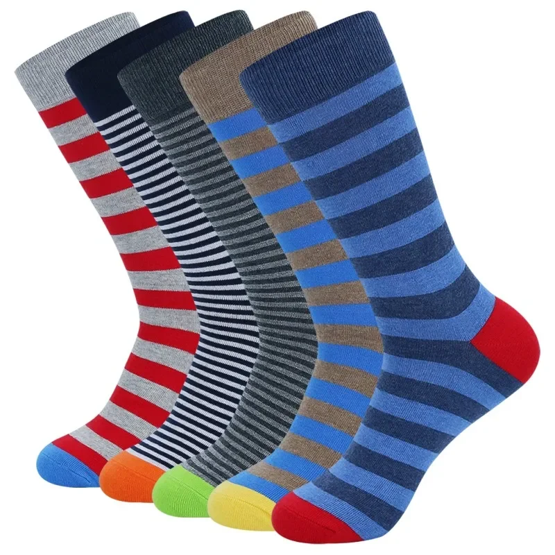 

Long Tube Deodorant Men's Cotton Socks