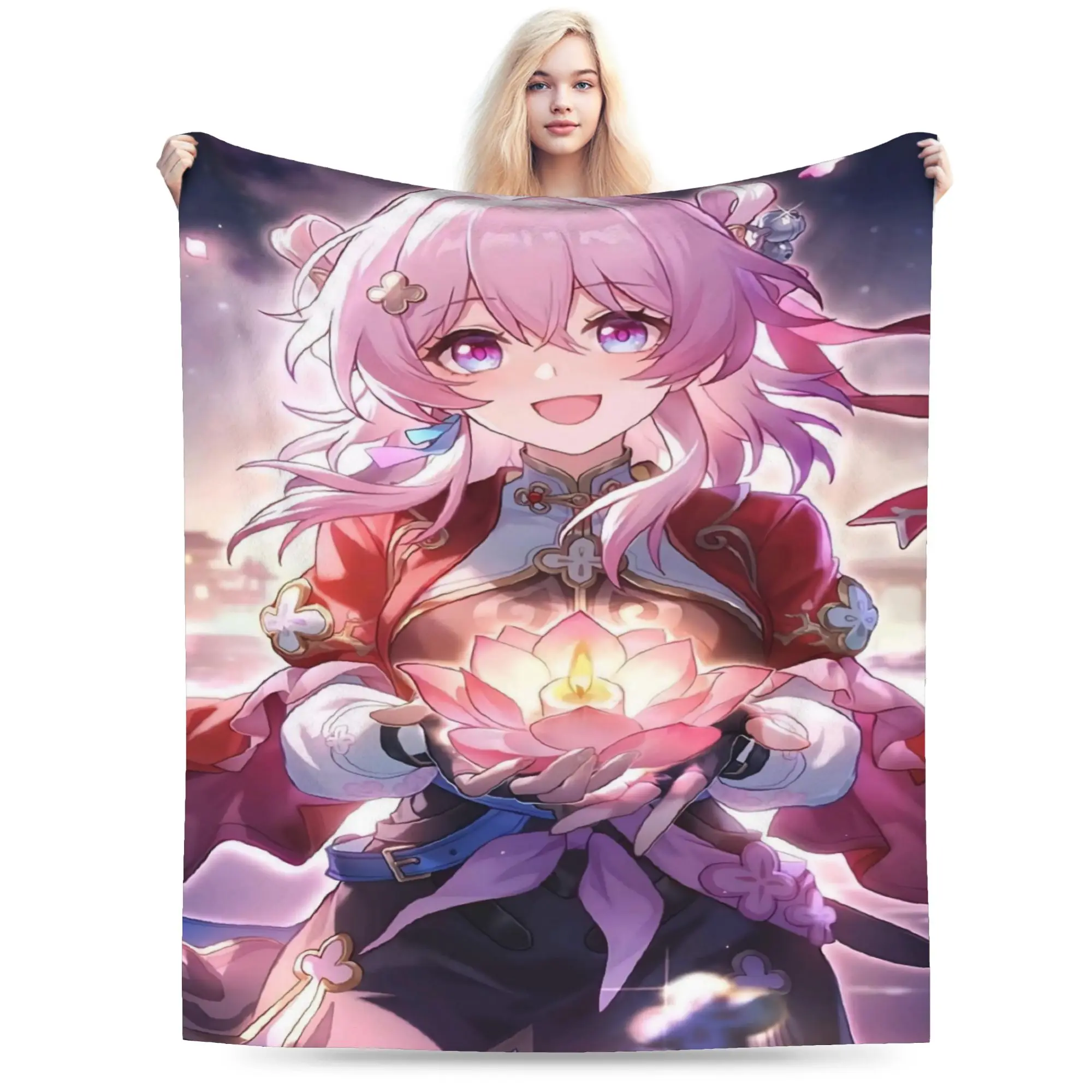 Honkai Star Rail Blankets Ultra-Soft Flannel Comfortable Present  Throw Blankets Plush Thin Quilt