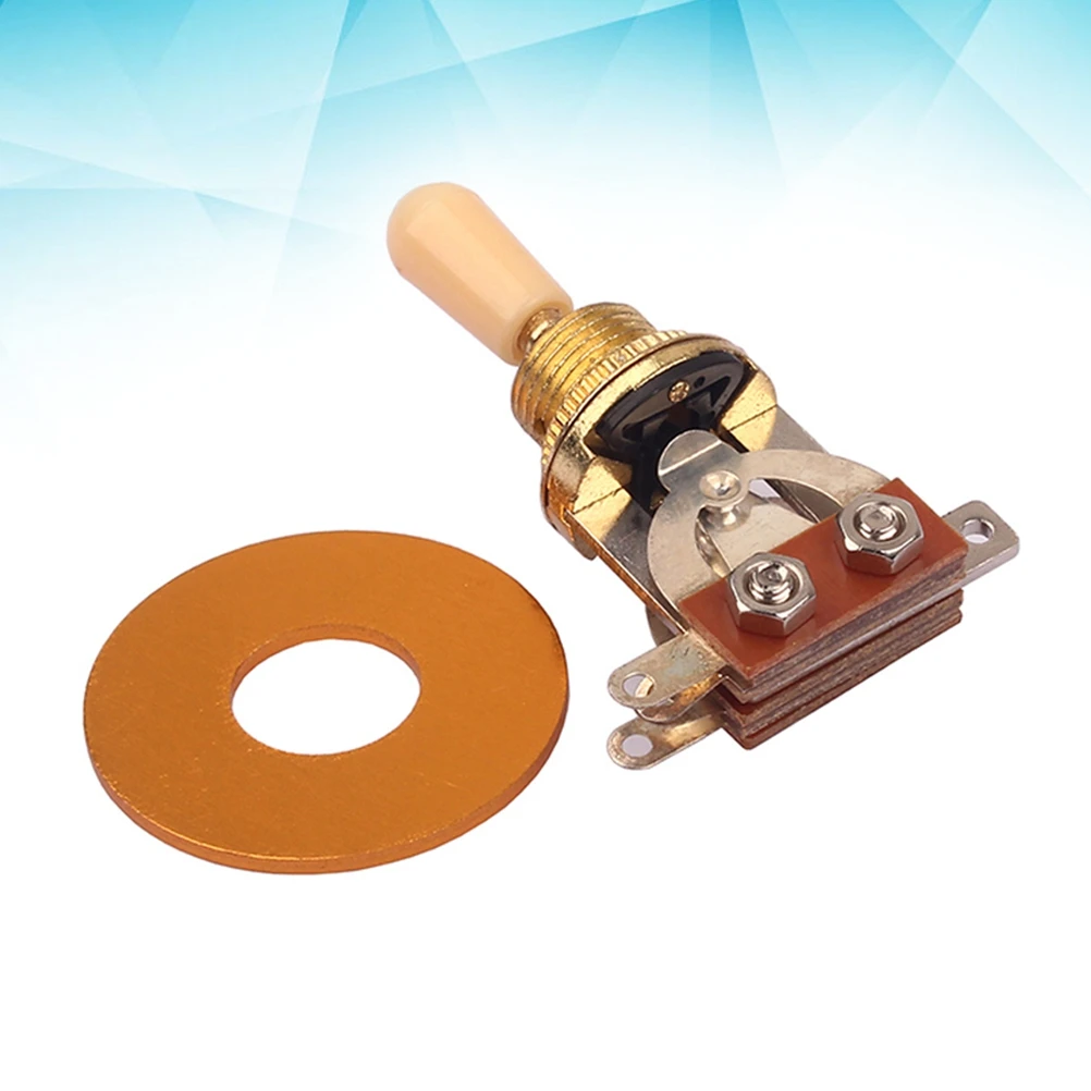 

Electric Guitar 3 Way Toggle Rhythm Treble Washer Ring Plate Kit For Gold Tone Switch Plate Guitar Parts