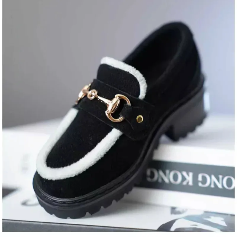 

BJD Doll Shoes For ID75 Doll Fashion Black Shoes Doll Accessories DIY Gift