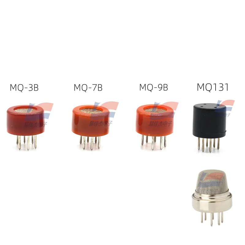 Semiconductor Gas Sensor MQ-3B MQ-7B MQ-9B MQ131 for Testing Alcohol Methane Carbon Monoxide Ozone - Air Quality Detection