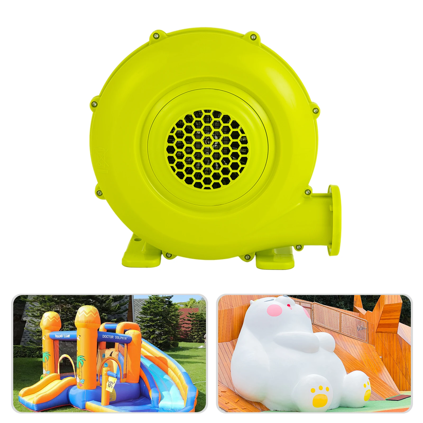 450W Permanent Magnet Blower Bounce Castle Pump High-pressure Blower Radial Fan 220V