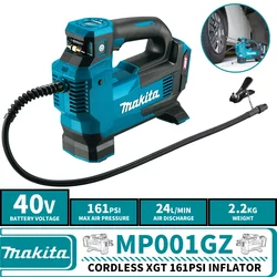 Makita MP001GZ Cordless XGT 161PSI Inflator 40V Lithium Power Tools Electric Air Pump