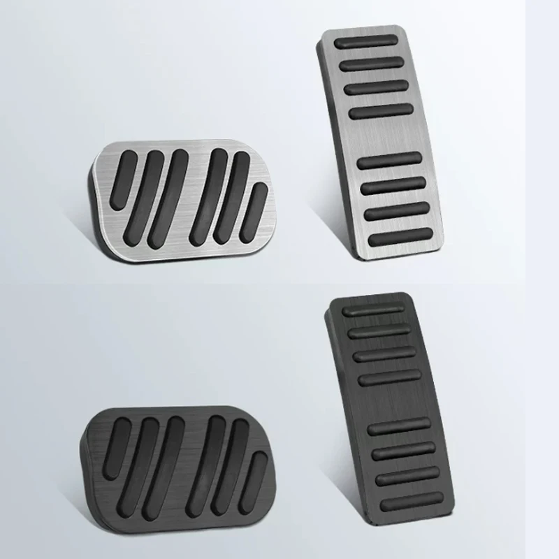 For BYD ATTO 3 EVO Yuan Plus 2026 2027 Aluminium Alloy Accelerator Brake Pedal Cover Anti-skid Decoration Pedal Accessories
