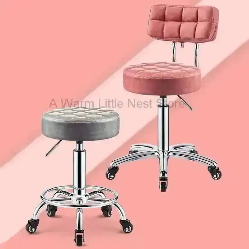 Stool Hair Swivel Salon,Styling Chair,Furniture Beauty Professional Hairdressing,Barber,Rolling Chairs,Esthetician,Customized