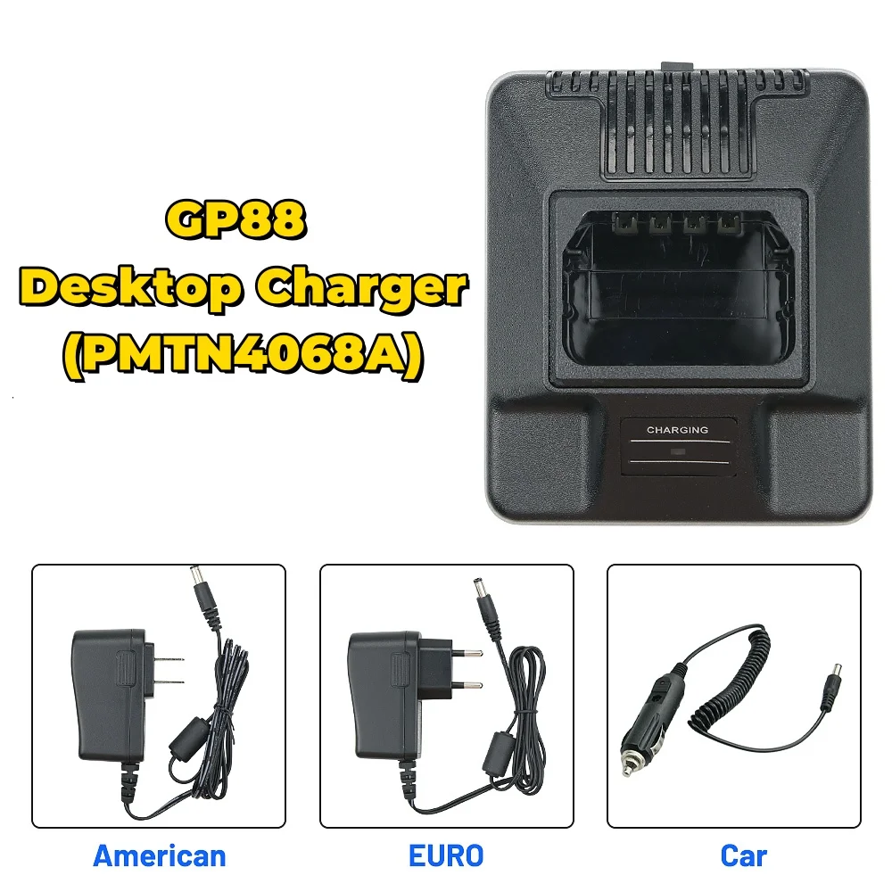 HNN9049 HNN8148A PMNN4028 HNN9628A Ni-MH Battery Charger for Motorola GP88 GP300 PTX600 MTX638 LTS2000 Radius P110 Radio Charger