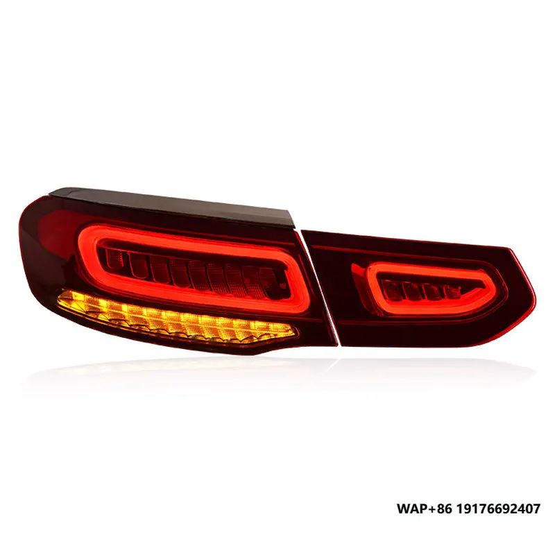 

Suitable for 16-19 MercedesBenz GLC Coupe Tail Light Assembly Upgrade New LED Rear Taillights with Flowing Turn Signals