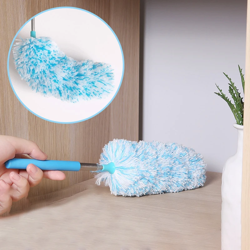 Microfiber Duster Brush Extendable Hand Dust Removal Cleaner Anti Dusting Brush Home Air-condition Feather Car Furnitur Cleaning
