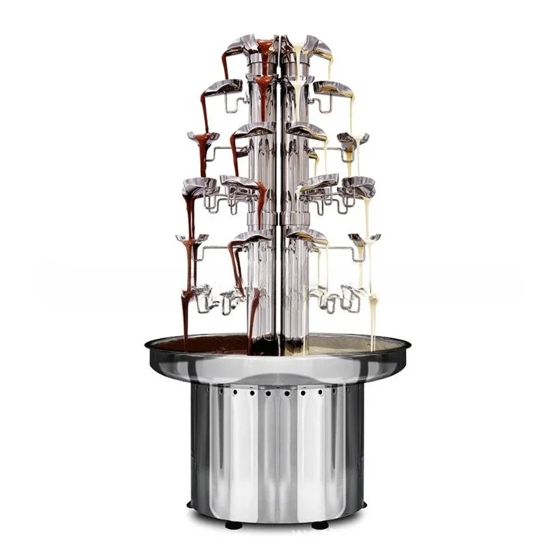 Chocolate Fountain Machine Baking Hotel Buffet Commercial Seven-layer Chocolate Waterfall Melting