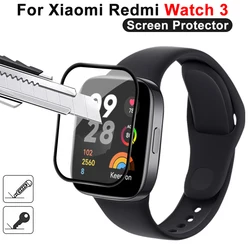 1/5pcs 9D Curved Composite Film For Redmi Watch 3 Screen Protectors Soft Glass Protective Film For Redmi Watch 3 Accessories